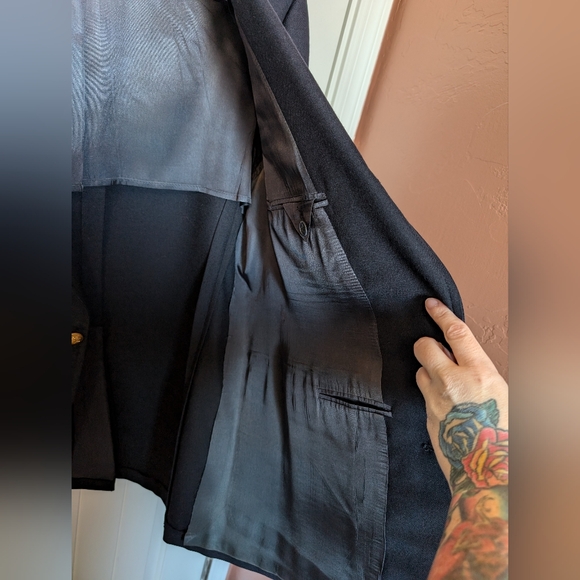 Vintage Gant Men's Blazer Navy - Picture 6 of 7